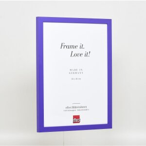 Effect Holzrahmen Top Cube 35x50 cm lila Acrylglas Museumsqualität