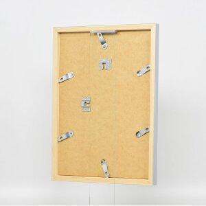 Effect Holzrahmen Top Cube 70x70 cm silber Acrylglas Museumsqualität