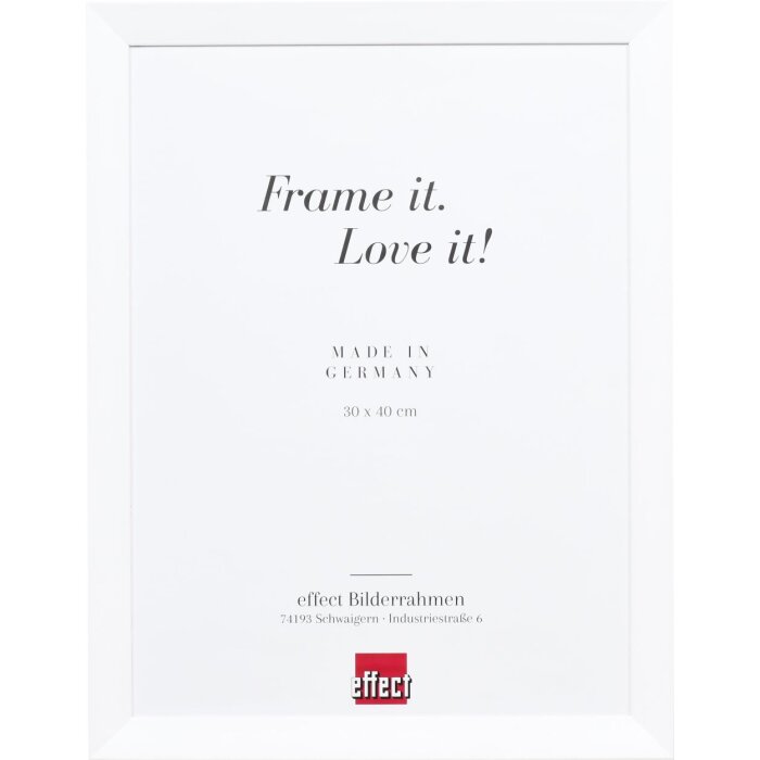 Эффектная деревянная рама Top N белая 18x24 см акриловое стекло музейного качества