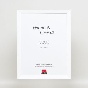 Эффектная деревянная рама Top N белая 50x70 см акриловое стекло музейного качества