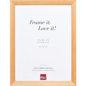 Effect Holzrahmen Top N birke 59,4x84,1 cm Acrylglas...