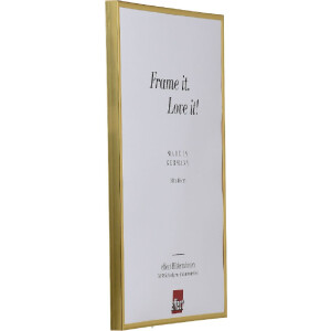 Эффектная пластиковая рама Художественное золото 21x28 см музейное стекло