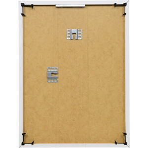 Эффектная пластиковая рама Арт белый 50х75 см музейное стекло