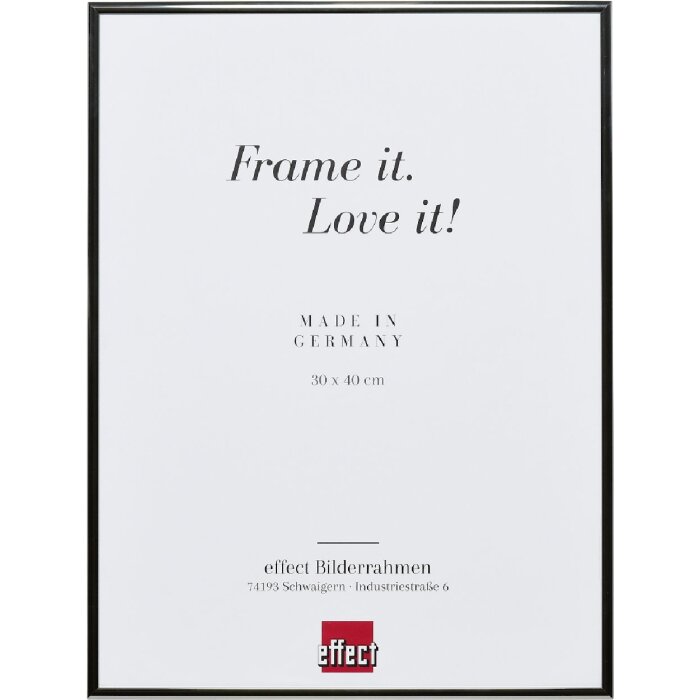 Effect Quadro Bilderrahmen 40x40 cm Antiklber Museumsglas