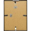 Effect Aluminium Bilderrahmen Serie 2 Museumsglas schwarz 18x24 cm