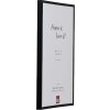 Effect Aluminium-Bilderrahmen Serie 2 Museumsglas schwarz 20x20 cm
