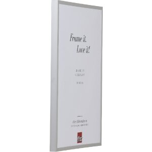 Effect Aluminium-Bilderrahmen Serie 2 Museumsglas silber 21x29,7 cm