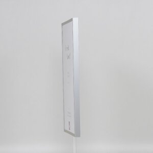 Фоторамка Effect из алюминия, серия 2, музеальное стекло, серебро, 50x75 см