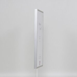 Фоторамка Effect из алюминия, серия 2, музеальное стекло, серебро, 50x75 см