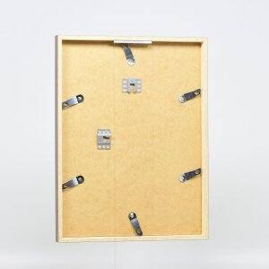 Effect Holzrahmen Profil 35 braun 25x50 cm Museumsglas