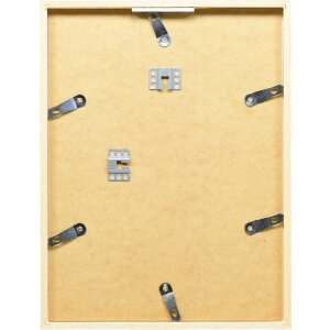 Эффектная деревянная рамка профиль 35 светло-коричневый 25х50 см музейное стекло