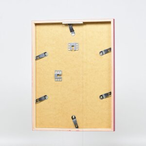 Effect Holzrahmen Profil 35 rot 50x65 cm mit Museumsglas