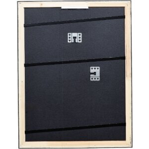 Фоторамка Effect из дерева профиль 40 Платина 60x80 см с музейным стеклом