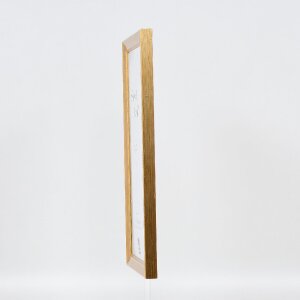 Effect Holz-Bilderrahmen Profil 41 Antikgold 21x28 cm Museumsglas