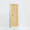 Effect Holz-Bilderrahmen Profil 41 Silber 21x29,7 cm Museumsglas