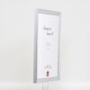 Effect Holz-Bilderrahmen Profil 41 Silber 21x29,7 cm Museumsglas