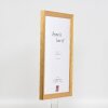 Effect Holz-Bilderrahmen Profil 41 Antikgold 21x29,7 cm Museumsglas
