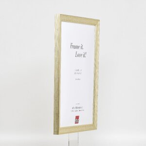 Effect Holzbilderrahmen Profil 41 Antiksilber 25x35 cm Museumsglas