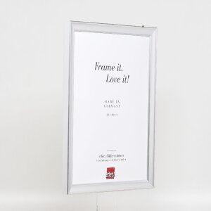 Фоторамка Effect из дерева профиль 41 серебро 25x60 см музейное стекло