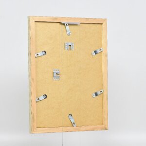 Effect Holz-Bilderrahmen Profil 41 Antiksilber 30x30 cm Museumsglas 0419-3030-24