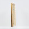 Effect Holz-Bilderrahmen Profil 41 Antikgold 35x100 cm Museumsglas