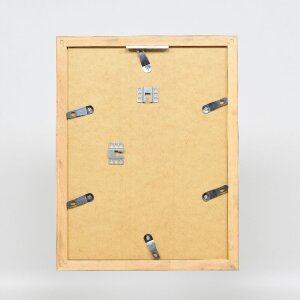 Effect Holz-Bilderrahmen Profil 41 Antiksilber 45x60 cm Museumsglas