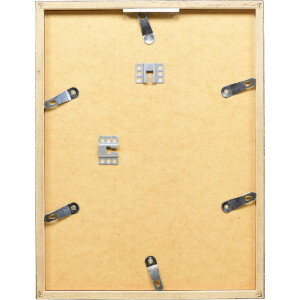 Фоторамка effect из дерева профиль 42, музеевое стекло антик-золото 25x80 см