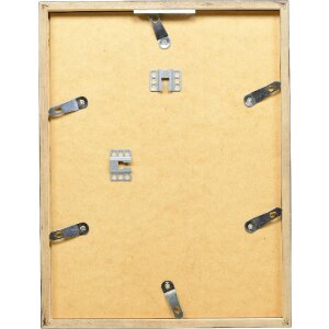 Фоторамка Effect из дерева, профиль 42, музейное стекло антрацит, 35x50 см