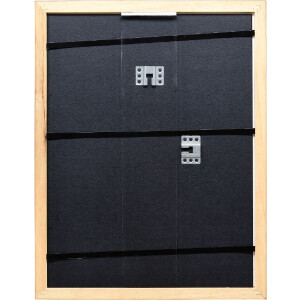 Фоторамка Effect из массива дерева профиль 43 коричневая 15x20 см с музеем стеклом