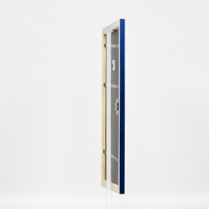 Effect Holz-Bilderrahmen Profil 43 royalblau 25x35 cm Museumsglas 0439-2535-16
