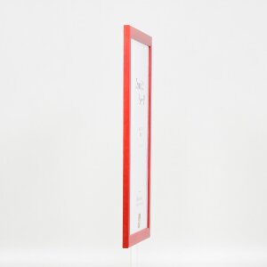 Effect Holz-Bilderrahmen Profil 43 Lachs 25x50 cm Museumsglas