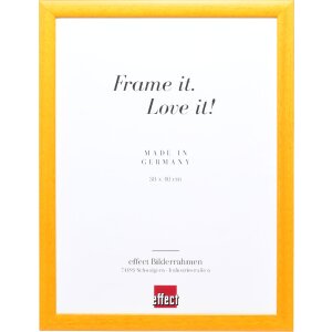 Effect Holz-Bilderrahmen Profil 43 honig 25x70 cm...