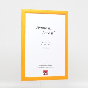 Effect Holz-Bilderrahmen Profil 43 honig 25x70 cm Museumsglas