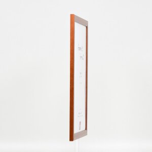 Effect Holz-Bilderrahmen Profil 43 braun 25x70 cm Museumsglas