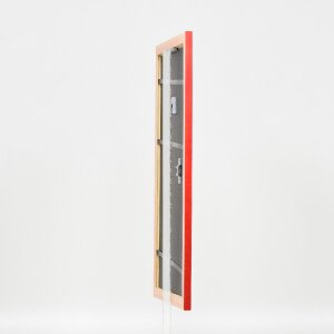 Effect Holzbilderrahmen Profil 43 Lachs 25x80 cm mit Museumsglas