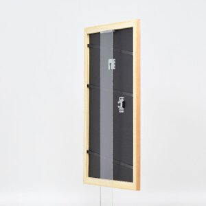 Effect Holz-Bilderrahmen Profil 43 natur 28x35 cm Museumsglas