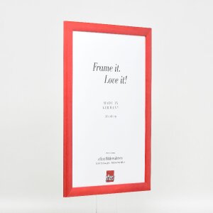 effect Holz-Bilderrahmen Profil 43 lachs 35x50 cm mit Museumsglas