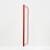 Effect Holz-Bilderrahmen Profil 43 rot hochglanz 40x50 cm Museumsglas