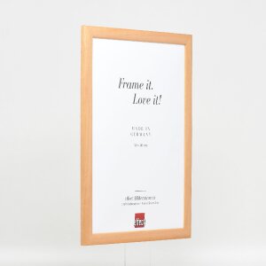 Effect Holz-Bilderrahmen Profil 43 natur 42x59,4 cm Museumsglas
