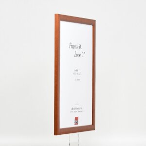 Effect Holz-Bilderrahmen Profil 43 braun 45x60 cm Museumsglas