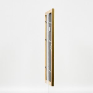 Effect Holz-Bilderrahmen Profil 43 gold 50x65 cm Museumsglas 0439-5065-02