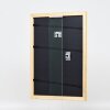 Effect Holz-Bilderrahmen Profil 43 gold 50x65 cm Museumsglas 0439-5065-02