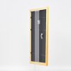 Effect Holz-Bilderrahmen Profil 43 honig 50x70 cm Museumsglas