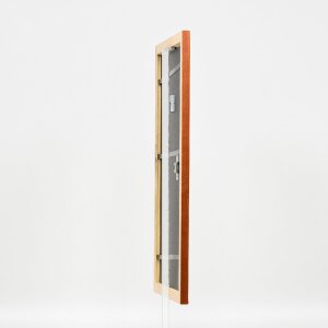 Effect Holz-Bilderrahmen Profil 43 braun 70x70 cm Museumsglas 0439-7070-43