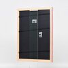 effect Holz-Bilderrahmen Profil 43 rot hochglanz 14,8x21 cm mit Museumsglas