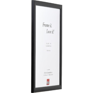 Фоторамка Effect из дерева профиль 43 черная 10,5x14,8 см с музея-стеклом