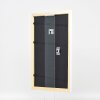 Effect Holzbilderrahmen Profil 43 weiß hochglanz 10,5x14,8 cm Museumsglas