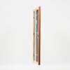 Effect Holzbilderrahmen Profil 43 braun 10,5x14,8 cm Museumsglas