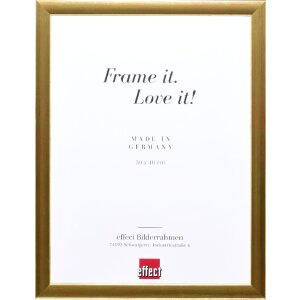 Effect Holzbilderrahmen Profil 43 gold 61x91,5 cm...