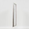 effect Bilderrahmen Profil 44 silber 18x24 cm Museumsglas